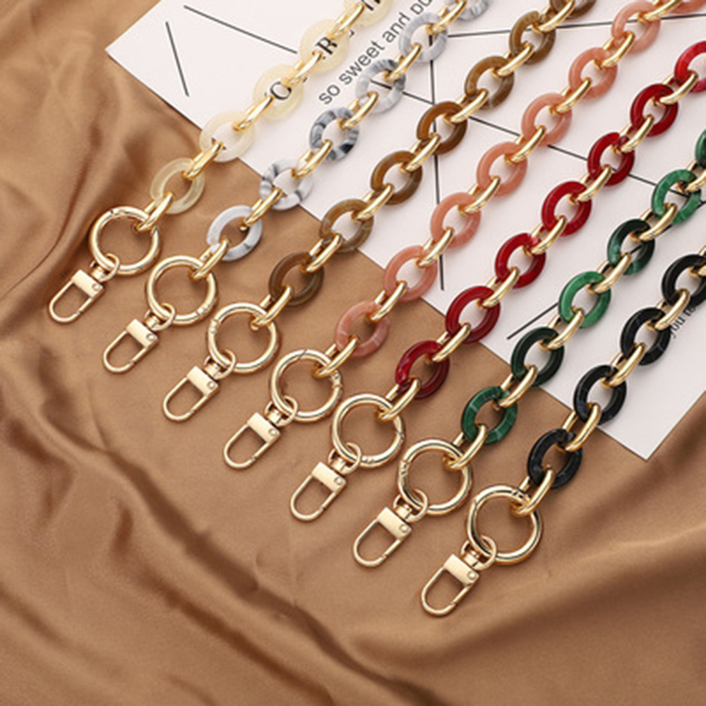 Chunky Acrylic Purse Chain Str - Tortoiseshell Bag Acrylic review and price
