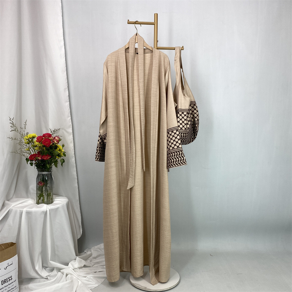 Muslim Open Front Abaya Women  - Women Bags In Dubai review and price