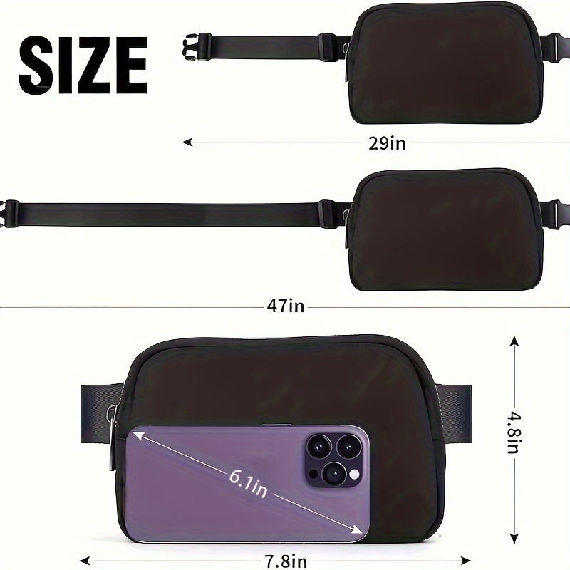 Women Waist Bag Zipper Fanny P - Women Bags In Amazon review and price