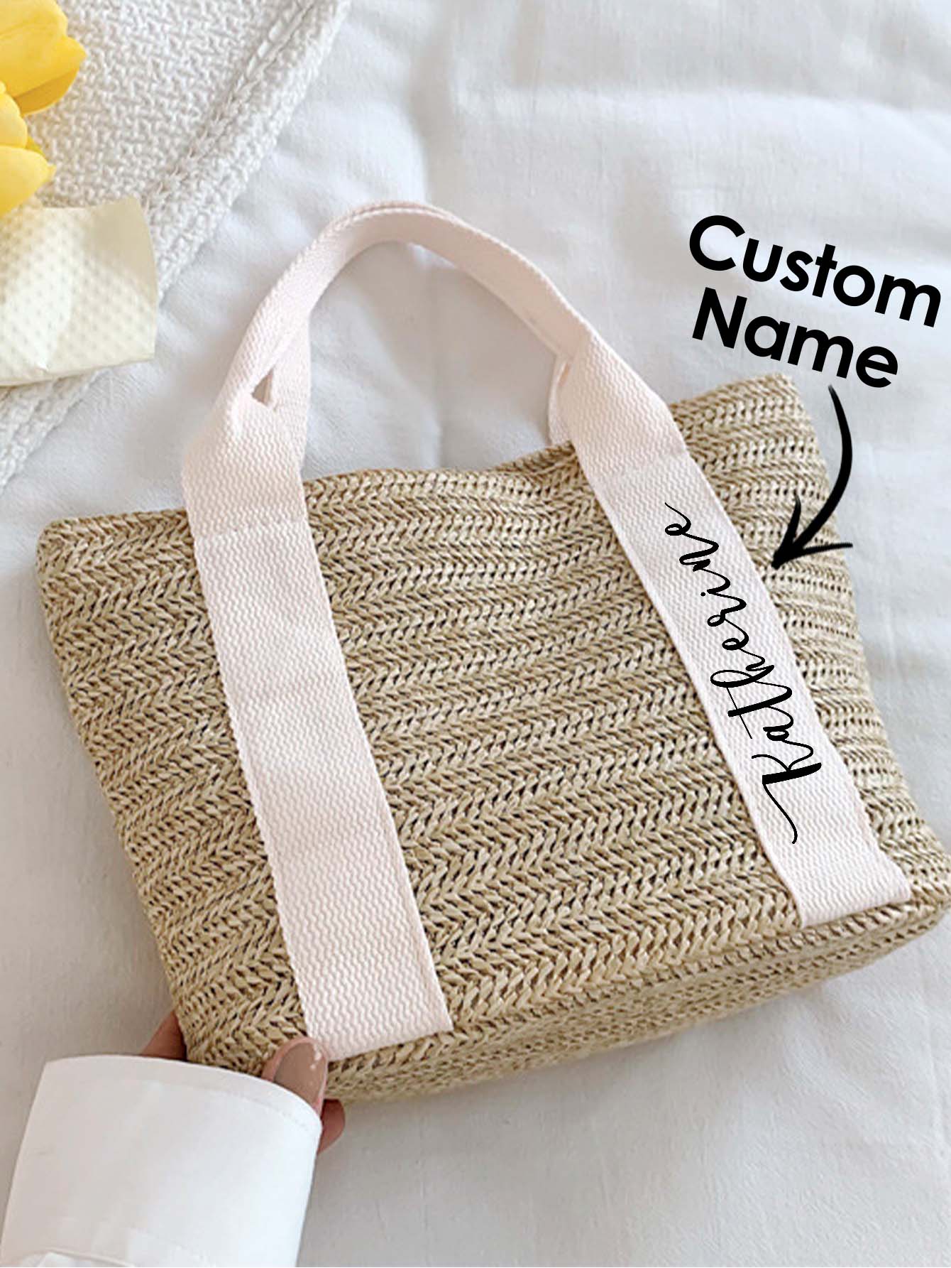 1pc Custom Name Handbag Person - Women Bags Name review and price