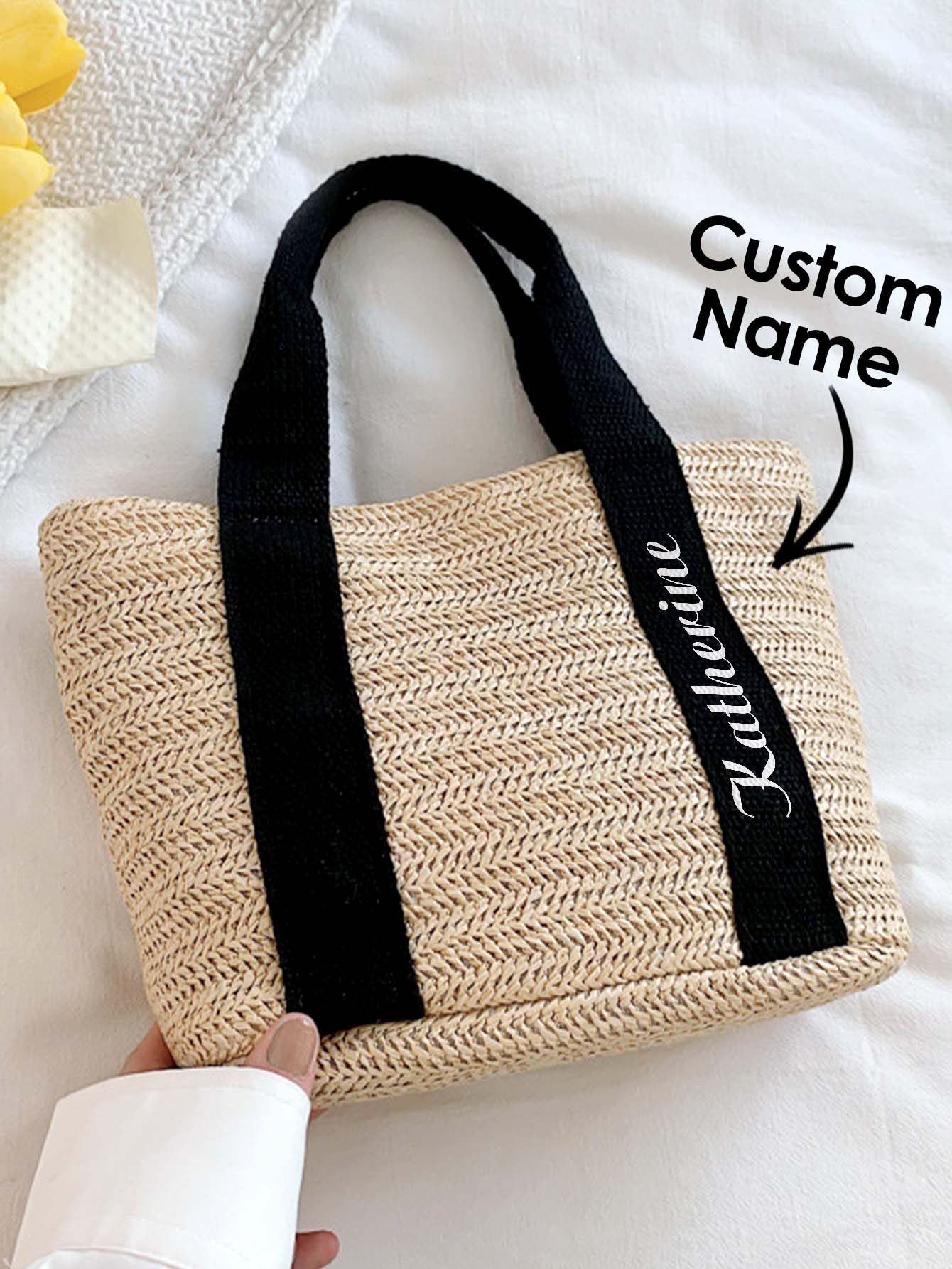 1pc Custom Name Handbag Person - Women Bags Name review and price